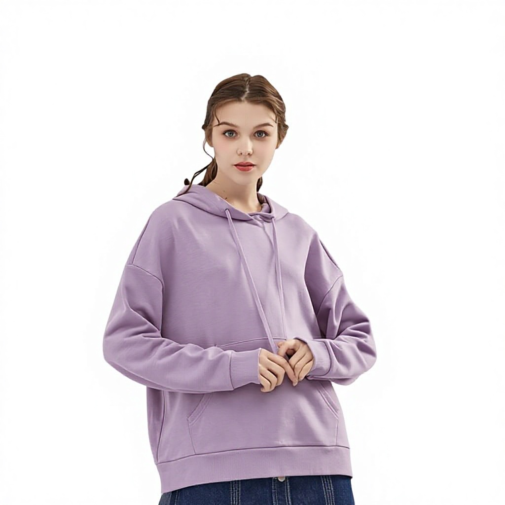 32s Pure Cotton Weft Knitted Women’s Autumn Winter Abrasion-resistant Heavyweight Home Pajamas Polyester Double