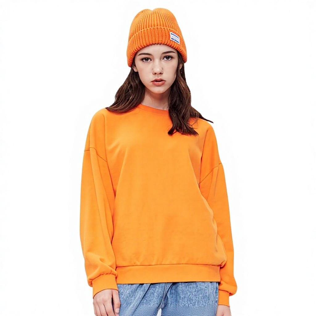 32S Heavyweight Autumn Winter Sweatshirt Fleece Fabric Combed Cotton Weft-Knitted in Stock