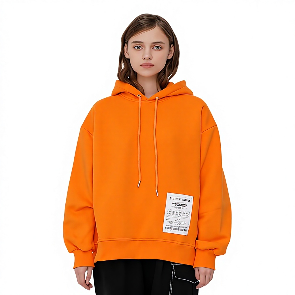 B1566 Stock 32S Expo Happy Velvet Lined Brushed Autumn/Winter Fleece-Lined Heavyweight Boys Polyester-Cotton Sports Hoodie