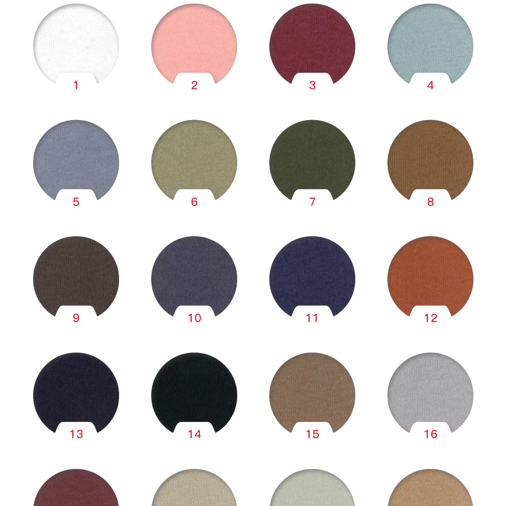 A1014# Imitation-Linen-Like Cotton Brushed Faced Single Jersey